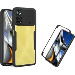 GENERICO - Estuche Protector Case Funda 2 En 1 Full 360 Para Poco x4 Pro 5G