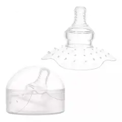 GENERICO - Pezoneras Lactancia Bebe Protector Pezón Madre Pezonera Flor