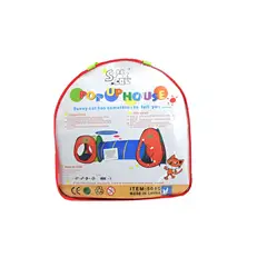 JUGANDO Y EDUCANDO - Juguete Túnel Tienda De Campaña Coloridos Para Niños