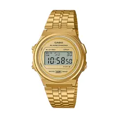 CASIO - Reloj Modelo A-171WEG-9A Diseño clásico