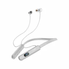 SPORT - Audífonos de Cuello FNC LS-108 Estilo y Sonido Inigualable Blanco