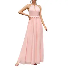 YURELKSHOP - VESTIDO FIESTA LARGO ESPALDA AFUERA BODA GALA NOCHE