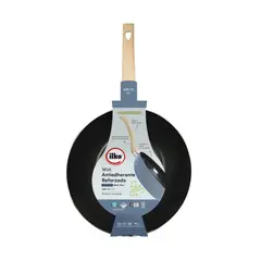 ILKO - Wok Blue Plufon 28 CM Aluminio Reciclado 2,5mm