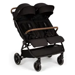 NUNA - Coche Bebe Ultracompacto Para Avión Trvl™ Doble Caviar