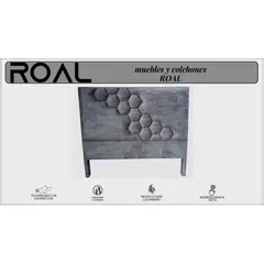 GENERICO - Cabecero Geometry de 200 plomo