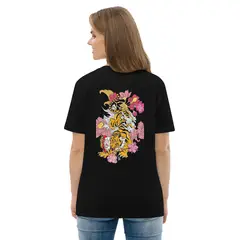 GENERICO - Camiseta MFC Unisex Oversize Tiger Blossom Japonés Moderno 308