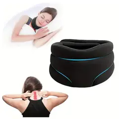 GENERICO - Cuello Cervical Ajustable Alivio Ronquidos Almohada