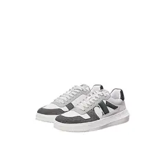 CALVIN KLEIN - Tenis gris de ante
