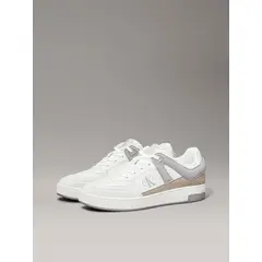 CALVIN KLEIN - Tenis Blanco Authenti Basket Con Cordones