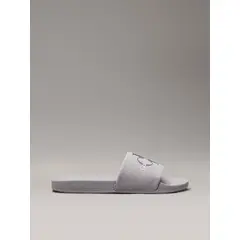 CALVIN KLEIN - Sandalias gris de lona