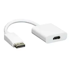 GENERICO - Adaptador Convertidor Displayport A Hdmi Hd 1080p Dp Hdtv
