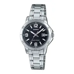 CASIO - Reloj Mujer Modelo LTP-V004D-1B2 Diseño Elegante
