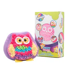 SPEKTRA - Juego De Manualidades Cojín Puffy Pilow Buho Para Niñas