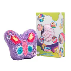 SPEKTRA - Juego De Manualidades Cojín Puffy Pilow Mariposa Para Niñas