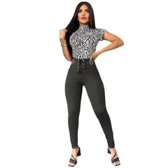 THE CLOTHING COMPANY - Pantalon Leggings Mujer Legins Diseño