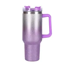 INNOVA - Vaso Termo Acero Inoxidable Diseño Brillantes 1.2 L Pitillo