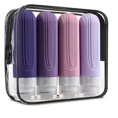 GEF - Kit Botellas Silicona Viajes