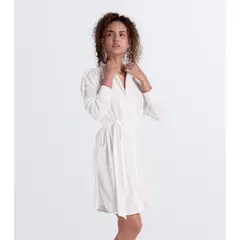 DEREK - Vestido Para Mujer Manga Larga Unicolor