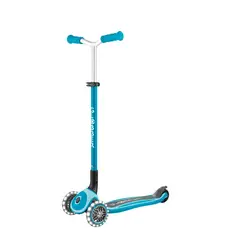 GLOBBER - Patineta Master Lights Azul Plegable Para Niños
