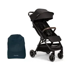 NUNA - Coche Bebe Ultracompacto Para Avión TRLV Caviar