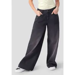 ATYPICAL - Jean Mujer Negro 106562