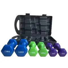 GENERICO - Set Mancuernas De Vinilo 10 Kilos