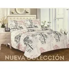 CASA LUNA - Juego De Sabanas Cama Doble 21cm - Cerezo