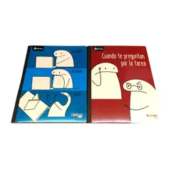 NORMA - Pack X7 Cuadernos Cosidos Cuadriculados 100h Memes