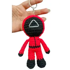 VANIDADES COLLECTIONS - Amigurumi Soldado Juego Del Calamar Muñeco Juego Del Calamar