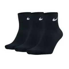 NIKE - Medias Everyday Cush Ankle 3Pr-Negro