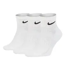 NIKE - Medias Everyday Cush Ankle 3Pr-Blanco