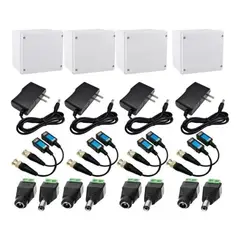 GENERICO - Kit Accesorios 4U para Cámaras De Seguridad Hikvision