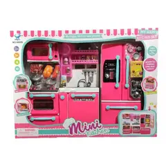 GENERICO - Mini cocina de juguete para niñas y niños