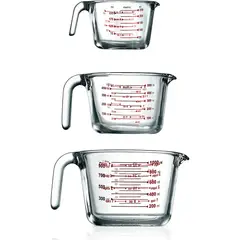NUTRICHEF - Vasos y Jarras Medidoras 3 tazas NCGL3MES