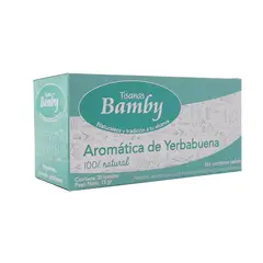 GENERICO - Aromática Yerbabuena Bamby X 20 bolsas