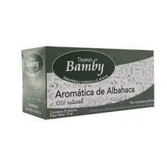 GENERICO - Aromática Albahaca Bamby X 20 bolsas