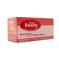 GENERICO - Aromática Frutos Rojos Bamby X 25 bolsas