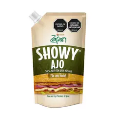 ZAFRAN - Salsa Mayo con Ajo y Mostaza Showy X 1Kg