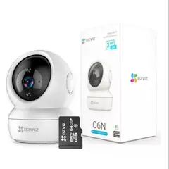 EZVIZ - Cámara De Seguridad Wifi 3mp + Memoria Sd 64gb
