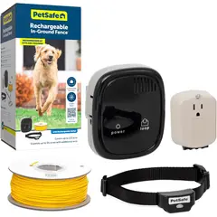 PETSAFE - Valla bajo suelo recargable para perros impermeable