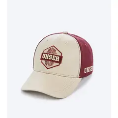 UNSER - Gorra Combinada Con Estampado Y Bordado