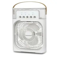 AMERICAN GENERICS - Ventilador Enfriador Humidificador Aire Led Difusor Aroma MNV-X1
