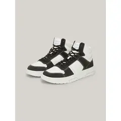 TOMMY HILFIGER - Tenis negro The Brooklyn de ante