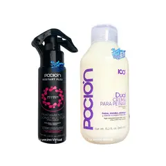 LA POCION - Kit Tratamiento plex Y Crema para peinar La Poción