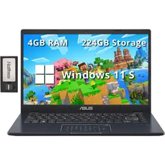 ASUS - Laptop 14 FHD, Celeron N4500, 4GB RAM, Win 11 S