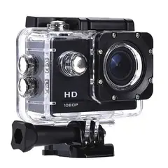 AMERICAN GENERICS - Camara Moto HD WiFi Bicicleta Deportiva 1080P Aperueba Agua 30 mts