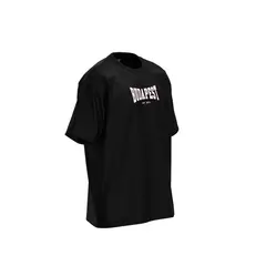 KOAJ - Camiseta oversize unicolor cuello redondo con diseÃ±o c HOMBRE