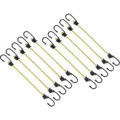 KEEPER - Cuerda elástica recubierta de vinilo de 13" resistente