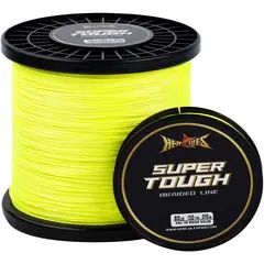 HERCULES - Línea de Pesca Trenzada 4/8 Hilos para Agua Salada