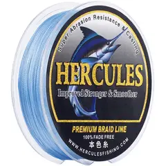 HERCULES - Línea de Pesca Trenzada 6-100lb, 4 Hilos, PE 109-2187yds